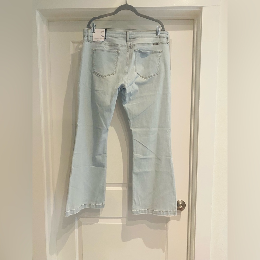 NEW KANCAN Saylor Mid Rise Flare Jeans (Petite) SIZE 15 - Picture 4 of 4